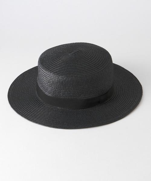 BEAUTY&YOUTH UNITED ARROWS（ビューティーアンドユースユナイテッドアローズ）の「BY ペーパーカンカンハット◆（ハット・レディース・ブラック/ブラウン/ホワイト/ベージュ・FREE）」の11枚目の写真