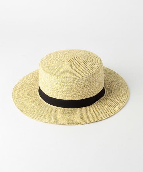 BEAUTY&YOUTH UNITED ARROWS（ビューティーアンドユースユナイテッドアローズ）の「BY ペーパーカンカンハット◆（ハット・レディース・ブラック/ブラウン/ホワイト/ベージュ・FREE）」の5枚目の写真