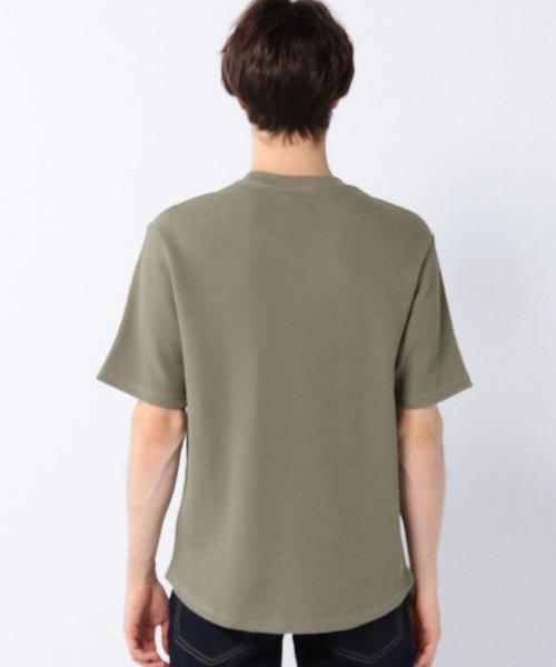 coen(コーエン)の「ミニワッフルサーマルビッグT(Tシャツ/カットソー・メンズ・ホワイト/ブラック/ベージュ/ネイビー・SMALL/X-LARGE/MEDIUM/LARGE)」の5枚目の写真