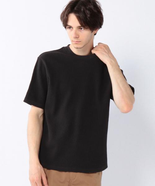 coen(コーエン)の「ミニワッフルサーマルビッグT(Tシャツ/カットソー・メンズ・ホワイト/ブラック/ベージュ/ネイビー・SMALL/X-LARGE/MEDIUM/LARGE)」の13枚目の写真