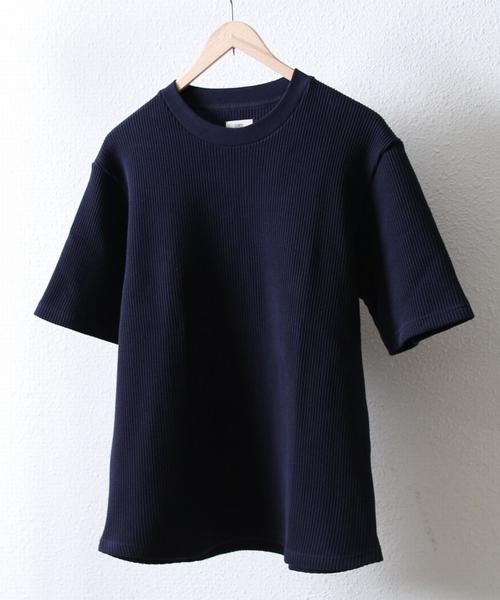 coen(コーエン)の「ミニワッフルサーマルビッグT(Tシャツ/カットソー・メンズ・ホワイト/ブラック/ベージュ/ネイビー・SMALL/X-LARGE/MEDIUM/LARGE)」の14枚目の写真