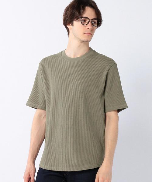 coen(コーエン)の「ミニワッフルサーマルビッグT(Tシャツ/カットソー・メンズ・ホワイト/ブラック/ベージュ/ネイビー・SMALL/X-LARGE/MEDIUM/LARGE)」の17枚目の写真