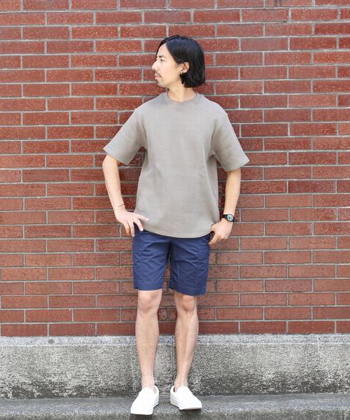 coen(コーエン)の「ミニワッフルサーマルビッグT(Tシャツ/カットソー・メンズ・ホワイト/ブラック/ベージュ/ネイビー・SMALL/X-LARGE/MEDIUM/LARGE)」の12枚目の写真