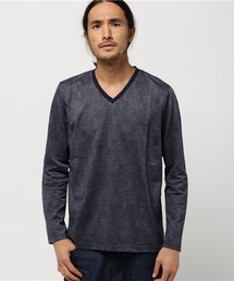 MEN'S BIGI | VネックロンＴ/JAPAN MADE(日本製)(Tシャツ/カットソー)