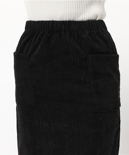 mystic（ミスティック）の「コーデュロイタイトスカート（スカート・レディース・キャメル/ピンク/ブラック/グレー・ﾌﾘ-）」の8枚目の写真