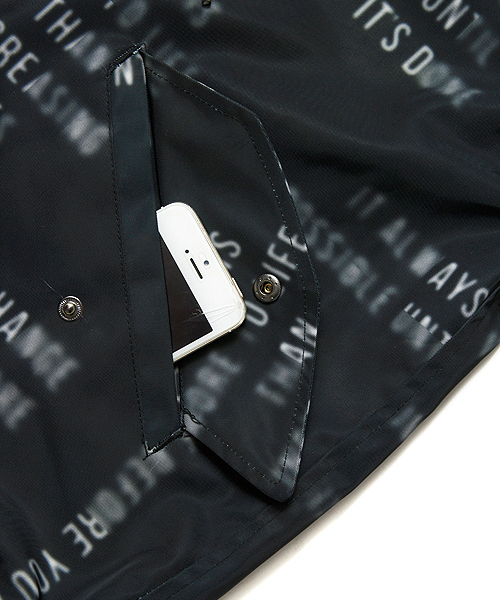 JACKROSE(ジャックローズ)の「脱着フード英字転写リバーシブルMA-1 (MA-1・メンズ・ブラック/アイボリー・L/M/XL)」の11枚目の写真