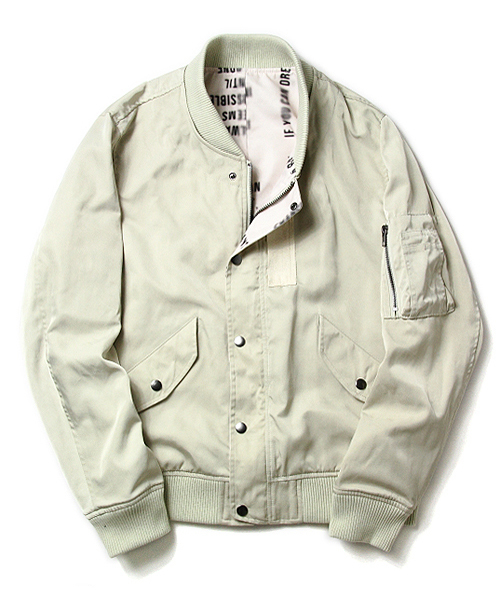 JACKROSE(ジャックローズ)の「脱着フード英字転写リバーシブルMA-1 (MA-1・メンズ・ブラック/アイボリー・L/M/XL)」の17枚目の写真