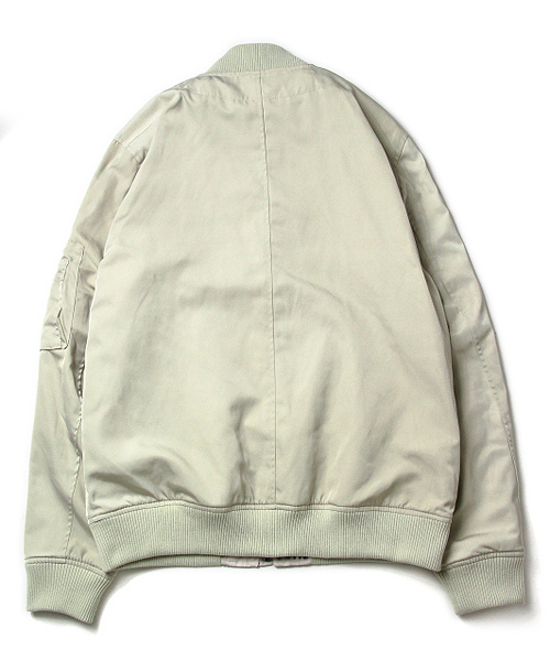 JACKROSE(ジャックローズ)の「脱着フード英字転写リバーシブルMA-1 (MA-1・メンズ・ブラック/アイボリー・L/M/XL)」の18枚目の写真