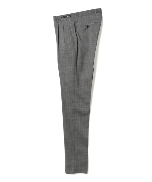 Beams F ビームスエフ の Pt01 Super Slim シャドウチェック 2プリーツスラックス その他パンツ Wear