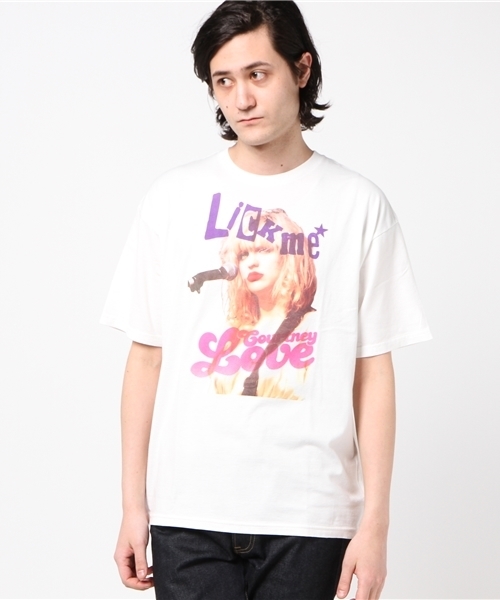 HYSTERIC GLAMOUR（ヒステリックグラマー）の「CL/LICK ME★LOVE プリント Tシャツ（Tシャツ/カットソー・メンズ・ブラック/ホワイト/カーキ・X-SMALL/SMALL/MEDIUM/LARGE）」の11枚目の写真