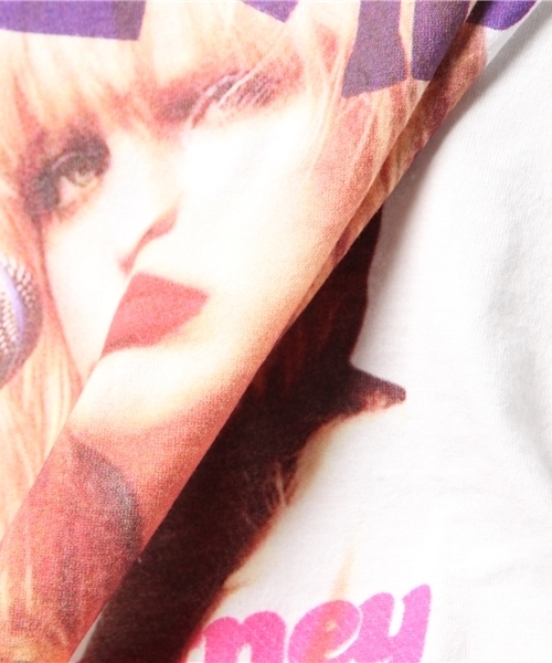 HYSTERIC GLAMOUR（ヒステリックグラマー）の「CL/LICK ME★LOVE プリント Tシャツ（Tシャツ/カットソー・メンズ・ブラック/ホワイト/カーキ・X-SMALL/SMALL/MEDIUM/LARGE）」の10枚目の写真