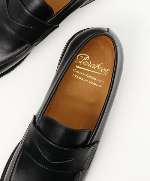 Paraboot（パラブーツ）の「Paraboot アドニス ADONIS（ローファー・メンズ・ブラック/ライトブラウン・6/6.5/7/7.5/8/8.5/9）」の5枚目の写真