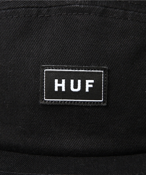 ONSPOTZ（オンスポッツ）の「ハフ ジェットキャップ ロゴ ボレー ブラック HUF（キャップ・メンズ・ブラック・FREE）」の4枚目の写真