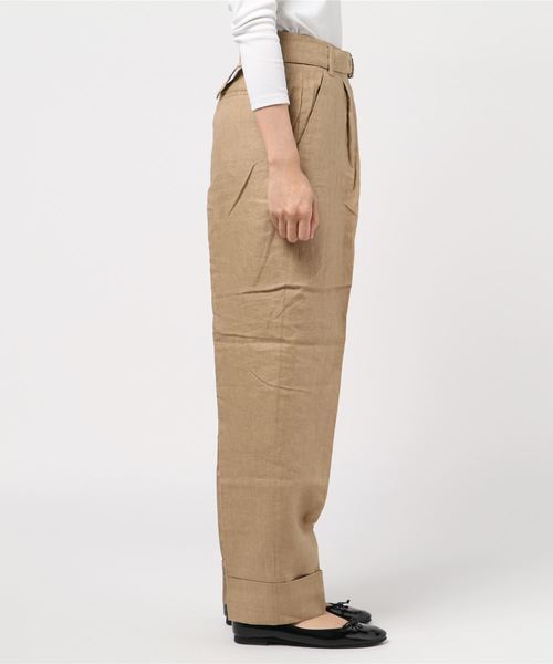 McGREGOR(マックレガー)の「クロップドテーパードパンツ(その他パンツ・レディース・その他9/その他10/ブルー系その他/キャメル・M/L)」の5枚目の写真