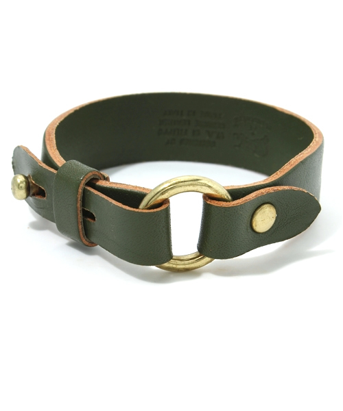 IL BISONTE(イルビゾンテ)の「IL BISONTE / ORIGINAL LEATHER / ブレスレット(ブレスレット・レディース・オレンジ/グリーン/ナチュラル/キャメル/ライトブラウン/その他1/レンガ/オリーブ/カーキ/レッド/ダークブラウン/ブラック/ネイビー/ホワイト・1/FREE/2)」の7枚目の写真