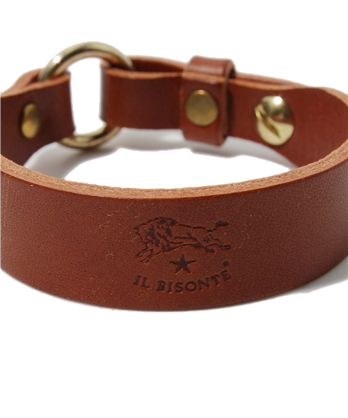 IL BISONTE(イルビゾンテ)の「IL BISONTE / ORIGINAL LEATHER / ブレスレット(ブレスレット・レディース・オレンジ/グリーン/ナチュラル/キャメル/ライトブラウン/その他1/レンガ/オリーブ/カーキ/レッド/ダークブラウン/ブラック/ネイビー/ホワイト・1/FREE/2)」の16枚目の写真