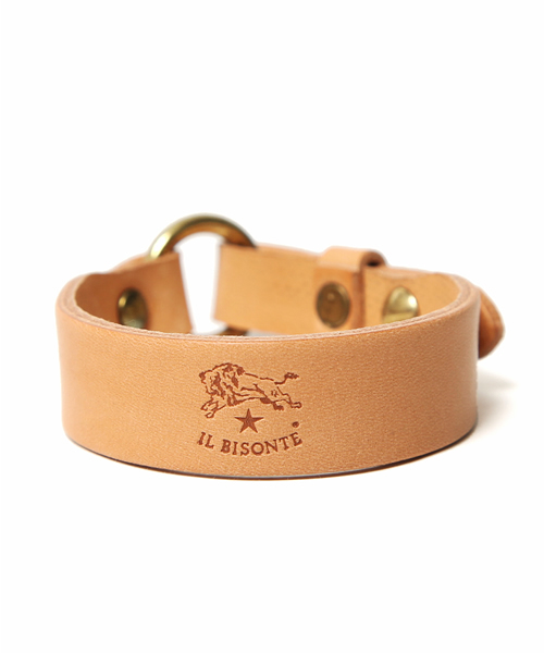 IL BISONTE(イルビゾンテ)の「IL BISONTE / ORIGINAL LEATHER / ブレスレット(ブレスレット・レディース・オレンジ/グリーン/ナチュラル/キャメル/ライトブラウン/その他1/レンガ/オリーブ/カーキ/レッド/ダークブラウン/ブラック/ネイビー/ホワイト・1/FREE/2)」の15枚目の写真