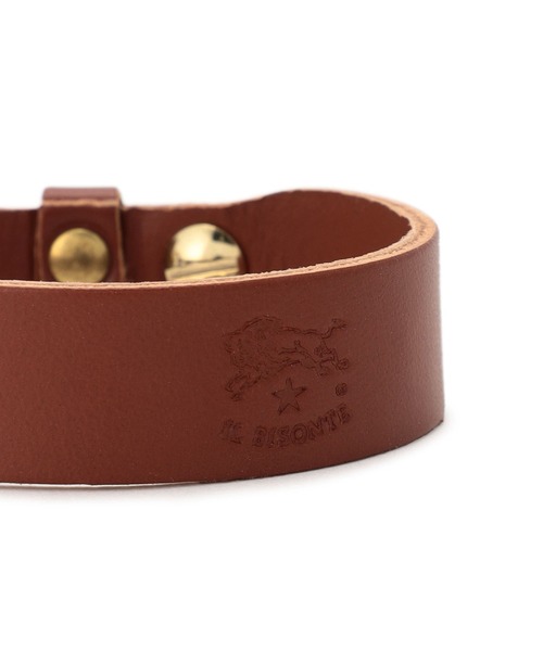 IL BISONTE(イルビゾンテ)の「IL BISONTE / ORIGINAL LEATHER / ブレスレット(ブレスレット・レディース・オレンジ/グリーン/ナチュラル/キャメル/ライトブラウン/その他1/レンガ/オリーブ/カーキ/レッド/ダークブラウン/ブラック/ネイビー/ホワイト・1/FREE/2)」の22枚目の写真