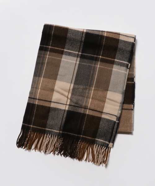 coca(coca)(コカ)の「【WEB限定セール】選べるカラバリ 差し色チェック柄ふんわり大判ストール(ストール/ショール・レディース・A/B/C/X/Y/Z/G/H/D/E/F/J/I/K・ONE SIZE)」の13枚目の写真