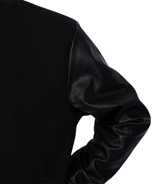 ８(eight)（エイト）の「スタジャン メルトン スタジアムジャンパー（スタジャン・メンズ・ブラック/グレー/キャメル・MEDIUM/LARGE）」の22枚目の写真