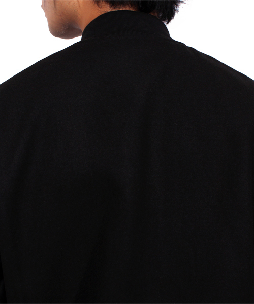 ８(eight)（エイト）の「スタジャン メルトン スタジアムジャンパー（スタジャン・メンズ・ブラック/グレー/キャメル・MEDIUM/LARGE）」の17枚目の写真