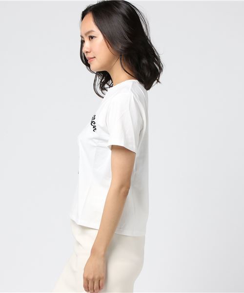 onespo(ワンスポ)の「NOBLE KITTEN Tシャツ(Tシャツ/カットソー・レディース・ホワイト/ブラック/ブルー/ライトピンク・M)」の7枚目の写真