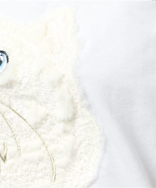 onespo(ワンスポ)の「NOBLE KITTEN Tシャツ(Tシャツ/カットソー・レディース・ホワイト/ブラック/ブルー/ライトピンク・M)」の11枚目の写真