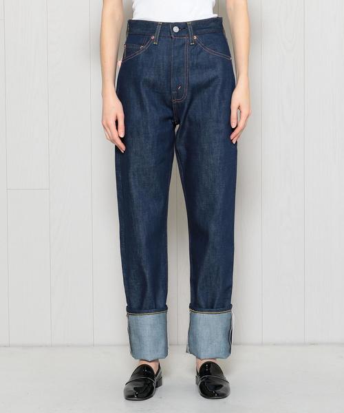 Levi's（リーバイス）の「＜LEVI’S XX＞701 RIGID DENIM PANTS/ﾊﾟﾝﾂ（デニムパンツ・レディース・ネイビー・29/28/26/27）」の3枚目の写真