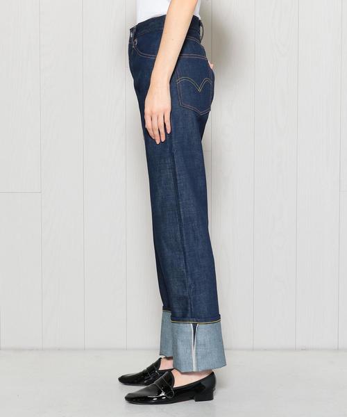 Levi's（リーバイス）の「＜LEVI’S XX＞701 RIGID DENIM PANTS/ﾊﾟﾝﾂ（デニムパンツ・レディース・ネイビー・29/28/26/27）」の4枚目の写真