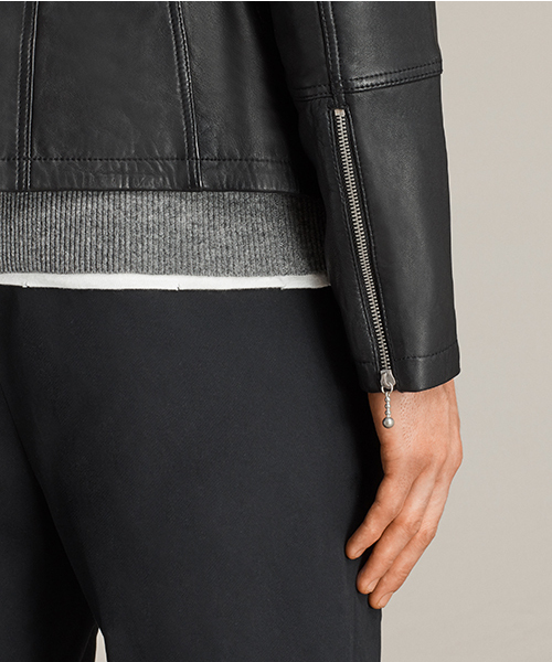 ALLSAINTS（オールセインツ）の「RANGO BIKER（ライダースジャケット・メンズ・ブラック・LARGE/MEDIUM/SMALL/X-SMALL）」の12枚目の写真