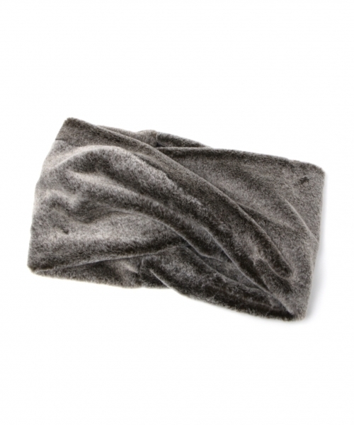 A part by（アパートバイ）の「エコファースヌード 778503（ストール/ショール・レディース・チャコールグレー/ダークブラウン・FREE）」の8枚目の写真