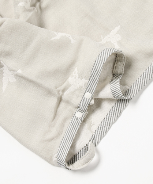 SweetMommy（スウィートマミー）の「授乳ケープにもなる 3重ガーゼおくるみ（おくるみ・キッズ・ネイビー/オレンジ/グレー/ブルー系その他/ブルー/グレー系その他/シャーベット/ブルー系その他2・FREE）」の10枚目の写真