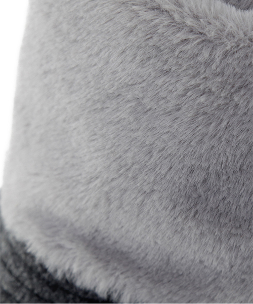 14+（イチヨンプラス）の「フェイクラビットファーキャップ（キャップ・レディース・グレー/カーキ/キャメル・FREE）」の13枚目の写真