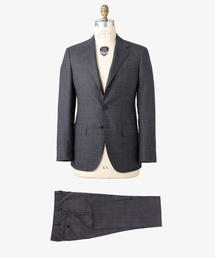 現行ユナイテッドアローズ　高級ライン　セットアップ　段帰り3B グレンチェックM 現行ユナイテッドアローズ 高級ライン セットアップ 段帰り3B グレン