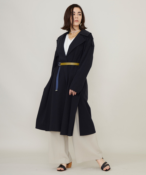 STUDIOUS(ステュディオス)の「STUDIOUS ウォッシャブル ホールガーメント Vネックニット(ニット/セーター・レディース・オフホワイト/ベージュ/ネイビー/ラベンダー/イエロー・FREE)」の15枚目の写真