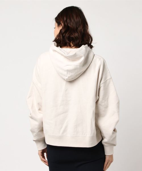 AZUL by moussy（アズールバイマウジー）の「袖ボリュームフーディPO（パーカー・レディース・トップグレー/ライトブラック/オフホワイト・FREE）」の7枚目の写真