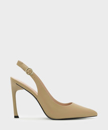 ポインテッドスリングバックヒール / POINTED SLINGBACK HEELS