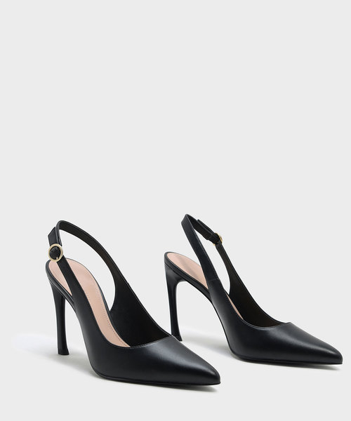CHARLES & KEITH（チャールズ & キース）の「ポインテッドスリングバックヒール / POINTED SLINGBACK HEELS（パンプス・レディース・ブラック/ブラウン系その他・22.5cm/23.5cm/23cm/24.5cm/25cm）」の3枚目の写真