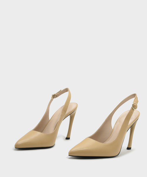 CHARLES & KEITH（チャールズ & キース）の「ポインテッドスリングバックヒール / POINTED SLINGBACK HEELS（パンプス・レディース・ブラック/ブラウン系その他・22.5cm/23.5cm/23cm/24.5cm/25cm）」の8枚目の写真