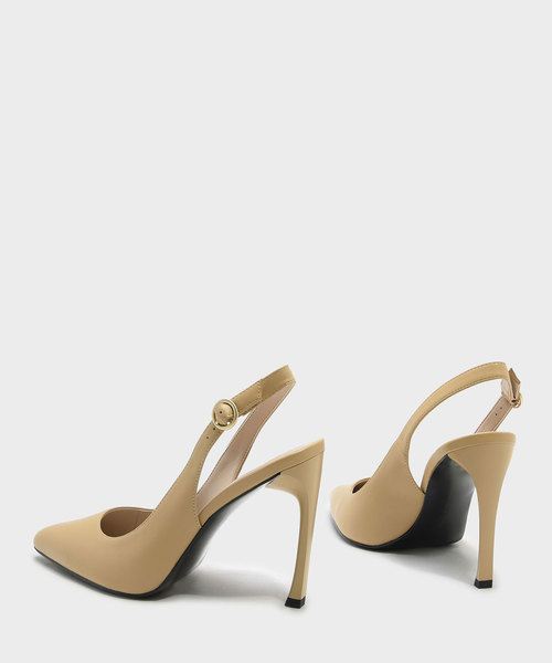 CHARLES & KEITH（チャールズ & キース）の「ポインテッドスリングバックヒール / POINTED SLINGBACK HEELS（パンプス・レディース・ブラック/ブラウン系その他・22.5cm/23.5cm/23cm/24.5cm/25cm）」の9枚目の写真