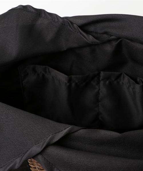 MERLOT（メルロー）の「テープカゴバッグ110-2437（かごバッグ・レディース・キナリ/ベージュ・FREE）」の5枚目の写真