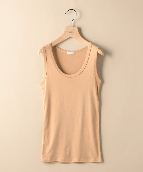 BEAUTY&YOUTH UNITED ARROWS（ビューティーアンドユースユナイテッドアローズ）の「BY スビンコットンフライスタンクトップ ◆（タンクトップ・レディース・レッド/ホワイト/ライトグレー/ブラック/ベージュ・FREE）」の9枚目の写真
