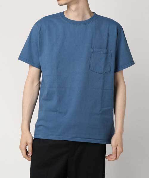 Goodwear(Since1983)（グッドウェア）の「【MADE IN USA】S/S POCKET TEE -SALE　/ショートスリーブ ポケットT（Tシャツ/カットソー・メンズ・ブラック系その他/グリーン系その他/ブルー系その他/レッド系その他/オレンジ系その他/グレー系その他/ブラウン系その他/グリーン系その他2/イエロー系その他/パープル系その他/ベージュ系その他/パープル/ローズ/オレンジ系/チェリーピンク/レッド/サンドベージュ/グリーン系その他4/レモンイエロー/グレー/オリーブドラブ/ブルーグラス/イエロー系その他2/グレー系その他2/グリーン系その他5/ブルー系その他2・MEDIUM/LARGE/SMALL/X-LARGE）」の15枚目の写真