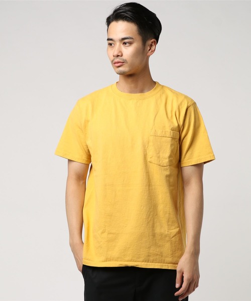 【セール】【MADE IN USA】S/S POCKET TEE -SALE /ショートスリーブ ポケットT（Tシャツ/カットソー）｜Goodwear(Since1983)（グッドウェア）