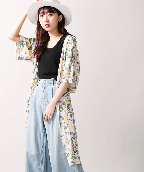 WEGO（ウィゴー）の「WEGO/アロハガウン（カーディガン/ボレロ・レディース・その他2/その他1・FREE）」の2枚目の写真