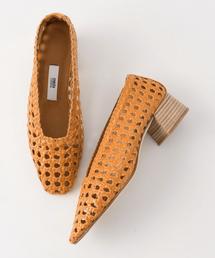 美品 miista Marina Heels レザー メッシュ パンプス 美品 miista Marina Heels レザー メッシュ パンプス - メルカリ