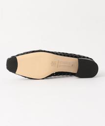 MIISTA(ミスタ) 38 黒パンプス miista（ミスタ）の「＜MIISTA＞レザーメッシュパンプス о