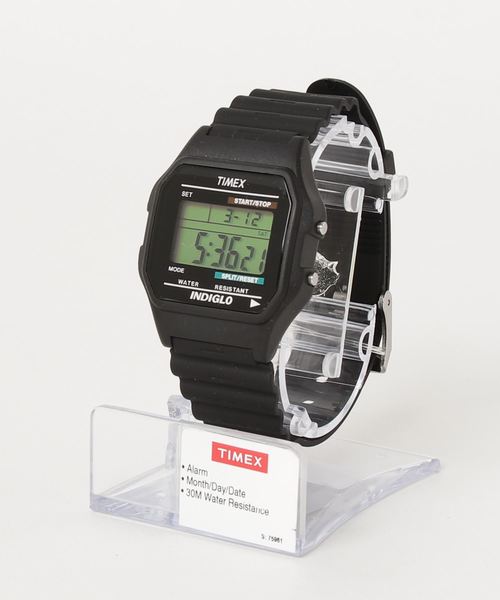 TIMEX(タイメックス)の「TIMEX/タイメックス: CLASSIC DIGITAL#(アナログ腕時計・メンズ・ブラック・FREE)」の3枚目の写真