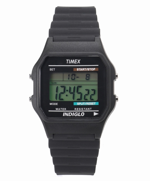 TIMEX(タイメックス)の「TIMEX/タイメックス: CLASSIC DIGITAL#(アナログ腕時計・メンズ・ブラック・FREE)」の4枚目の写真