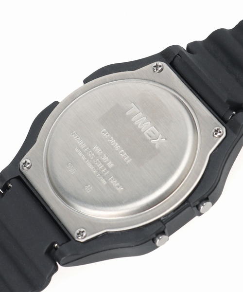 TIMEX(タイメックス)の「TIMEX/タイメックス: CLASSIC DIGITAL#(アナログ腕時計・メンズ・ブラック・FREE)」の9枚目の写真